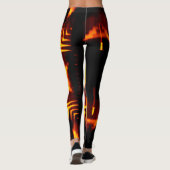 Brandvuur Leggings (Achterkant)