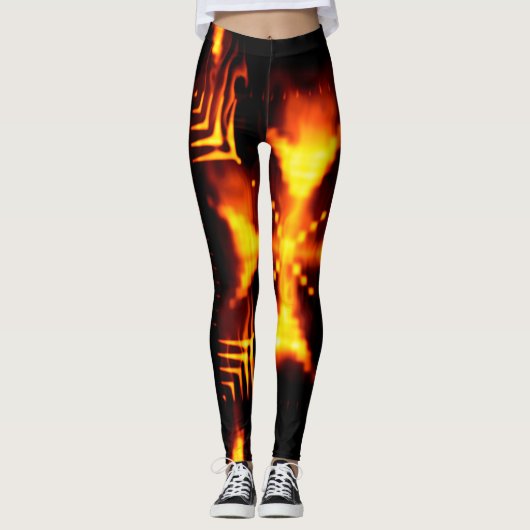Brandvuur Leggings (Voorkant)