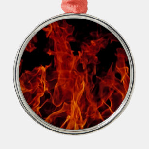 Brandvuur Metalen Ornament