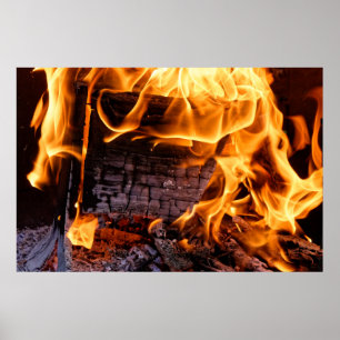 Brandvuur Poster