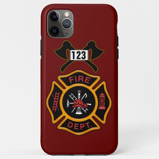 Brandweer Badge Case-Mate iPhone Case (Achterkant)