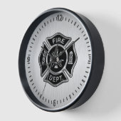 Brandweer Badge Silver (Hoek)