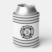 Brandweer Brandweer Dept Logo Koelbox Blikjeskoeler (Blikje Voorkant)
