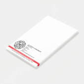  brandweer brandweer Logo Post-it® Notes (Schuin)