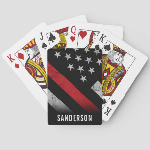 Brandweer Brandweer Pensioen Partij Pokerkaarten