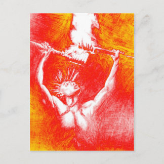 Brandweer Briefkaart