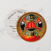 Brandweer Chili Pepers Kaart (Voorkant / Achterkant)