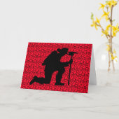 Brandweer Dankkaart Kaart (Gele Bloem)