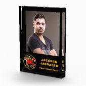 Brandweer Emblem Fotoblokken (Rechts)