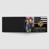 Brandweer Fire Academy Red Line Afstuderen Foto Gastenboek (Volledig)