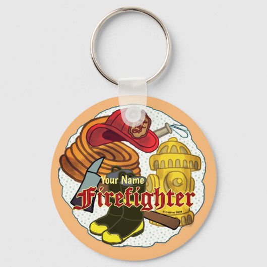 Brandweer Gereedschap Brandweer sleutelhangers (Voorkant)
