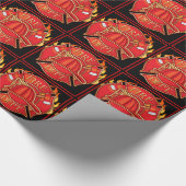 Brandweer Gift Wrap - SRF Cadeaupapier (Hoek)