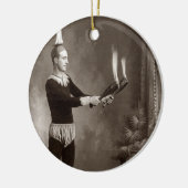 brandweer keramisch ornament (Links)