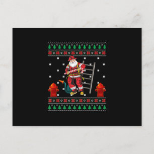 Brandweer Kersttrui Xmas Jongens Meisjes Feestdagenkaart