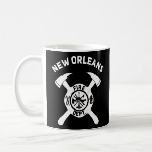 Brandweer Louisiana, stad New Orleans Koffiemok