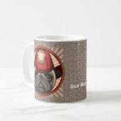 Brandweer Pug Mok (Voorkant links)