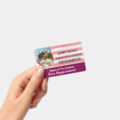 Brandweer Qr Code   Pasfoto Naam ID Kaart  Badge (Handheld)