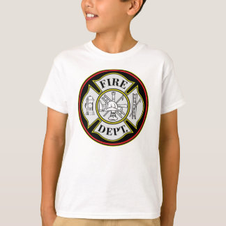 Brandweer Ronde Badge T-shirt