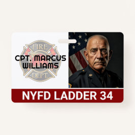 brandweer | Senior Rank Lid Badge