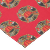 brandweer tafelklever tafelkleed (Gekanteld)