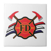 Brandweer Tegeltje (Voorkant)