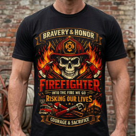 Brandweer trots Tri-Blend shirt