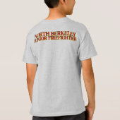 Brandweer van North Berkeley T-shirt (Achterkant)