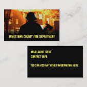 Brandweer Visitekaartjes (Voorkant / Achterkant)