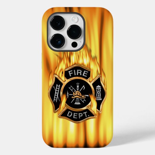 Brandweer Vlammen Case-Mate iPhone Case (Achterkant)