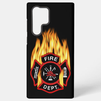 Brandweer Vlammend Insigne Samsung Galaxy Hoesje