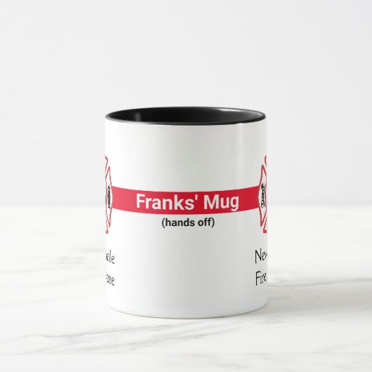 Brandweerafdeling van het Firehouse Emblem Mok (Midden)