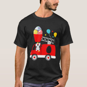 Brandweerauto, eicel, brandweerman, Toddl T-shirt