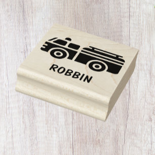 brandweerauto stempel