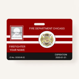 Brandweerbadge Badge