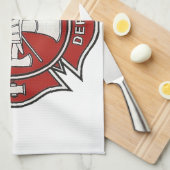 Brandweerbadge Theedoek (Quarter Fold)