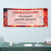 Brandweerbanner voor vlaggenvlammen spandoek (Beurs)