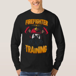 Brandweerbrandblusbrandblusser in opleiding tot br t-shirt