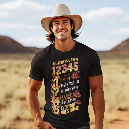 Brandweercode: Regels van dapperheid T-shirt