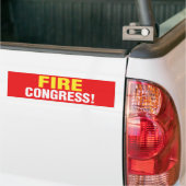 Brandweercongres! Bumpersticker (Op Truck)