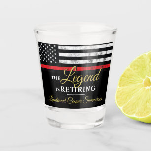 Brandweerdienst Brandweerdienst Shot Glas