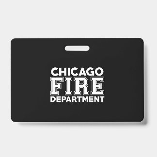 Brandweerdienst Chicago Badge
