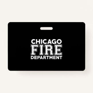 Brandweerdienst Chicago Badge
