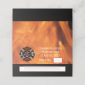 Brandweerdienst Emblem (Buitenkant ongevouwen)