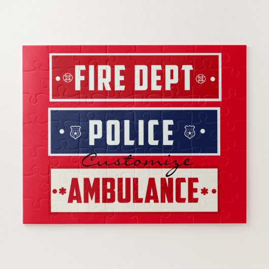 Brandweerdienst Thunder_Cove Legpuzzel (Horizontaal)