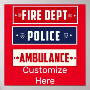 Brandweerdienst Thunder_Cove Poster