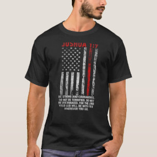 Brandweerdienst van de Amerikaanse brandweer Joshu T-shirt