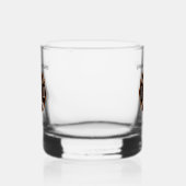 Brandweerembleem Naam en Afdeling Whisky Glas (Links)
