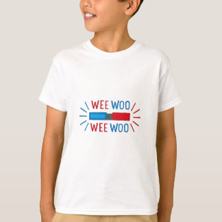 Brandweerengine voor politieauto's t-shirt