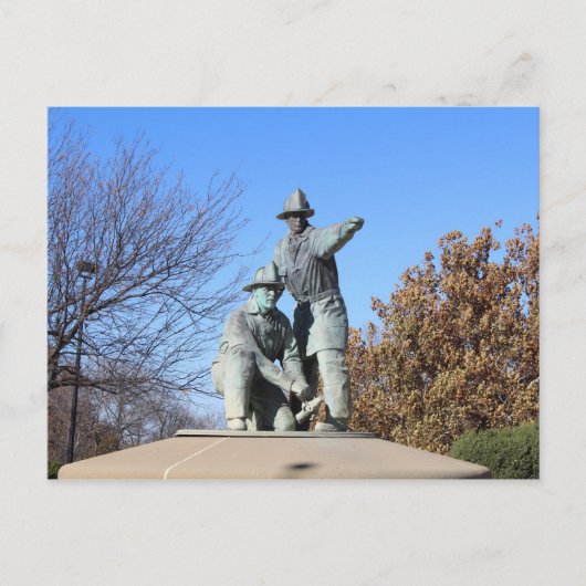 Brandweerfontein # 12 briefkaart (Voorkant)