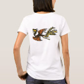 brandweergif - sinaasappels t-shirt (Achterkant)